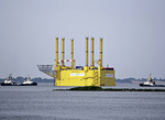 Siemens installiert in der Nordsee dritte HGÜ-Konverterplattform für TenneT