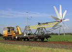 Windrad auf Schienen: SKF unterstützt Forschungsprojekt OptiBine 