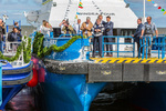 Schiffstaufe an sanierter Landemole Knock – EMO-Offshore-Base Emden damit bestmöglich gerüstet