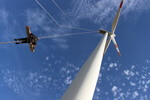 Rettungsübung aus Windenergieanlage erfolgreich