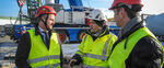 The German company RTS Wind AG erects wind turbines as a subcontractor for Siemens