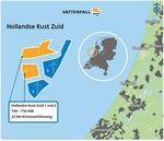 Vattenfall gewinnt Offshore-Windprojekt in den Niederlanden