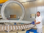Großlager-Fabrik von SKF fertigt Jubiläums-Nautilus: Einhundertfünfzigstes Vier-Meter-Lager ausgeliefert 