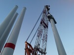 First Turbine Up at Norther OWF