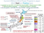 Japanese government announced 11 offshore wind power promoting sea area