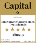 „Innovativste Unternehmen Deutschlands 2021