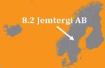 New company in Sweden: 8.2 Jemtergi AB