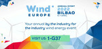 Visit our Stand no. 1-G37 at WindEurope Annual Event 2022