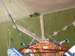 200 m reference wind measuring mast for research, development and LiDAR verification by GEO-NET near Hanover