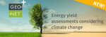 Energy yield assessments considering climate change