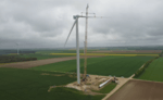 Windpark Attigny – Bauarbeiten auf der Zielgeraden
