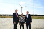 DLR eröffnet Forschungspark Windenergie in Krummendeich
