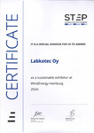 Labkotec Receives the Sustainable Exhibitor Award at WindEnergy Hamburg 2024