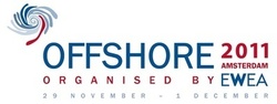 EWEA OFFSHORE 2011 takes place at Amsterdam RAI from 29 November until 1 December 2011