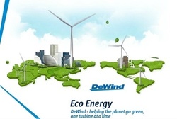DeWind - Helping the World go Green - One Wind Turbine at a Time!
