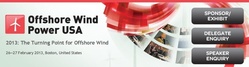 Exhibition Ticker - Offshore Wind Power USA - Over 250 Offshore Wind Experts now confirmed