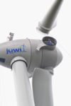 40 Kilometer vom Braunkohletagebau Garzweiler II entfernt errichten juwi und die STAWAG Solar GmbH derzeit drei Windräder