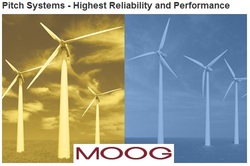 MOOG obtains TÜV Rheinland Certification for safety-critical blade feathering on wind turbines