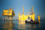 TenneT installiert Konverterplattform für 800 MW starkes Netzanbindungsprojekt in der Nordsee