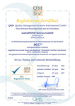 seebaWIND Service erhält SCC-Zertifikat