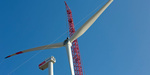 Erste Windkraftanlage auf der Königshovener Höhe errichtet