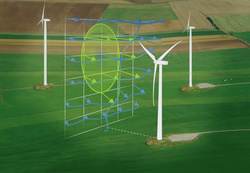 BladeVision from SSB calculates the wind field from the deformation of the rotor blades