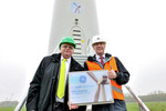 25.000ste GE-Windkraftanlage im Energiekontor-Windpark Uthlede installiert