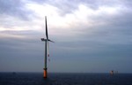 Offshore-Windpark Sandbank: Fundamentfertigung gestartet