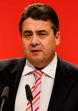 German Economics Minister Sigmar Gabriel 