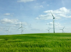 Windpark in Deutschland