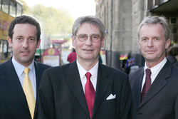 v.l.n.r. Dr.-Ing. Hans Berg, Dr. Bernhard Richter, Lutz Wittenberg
