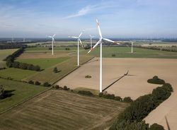 Seit August betreut seebaWIND einen der größten Nordex-Windparks in Deutschland. (Foto: Paul Langrock)