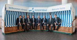 Prominent visitors at the HUSUM Wind (Photo: HUSUM Wind)