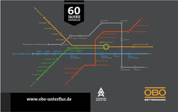 Per U-Bahnplan geht es durch die wichtigsten Stationen von 60 Jahren  Unterflur-Systemen.