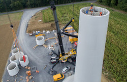 Im Landkreis Bad Kissingen nimmt NATURSTROM 2015 drei Windprojekte in Betrieb. Foto: NATURSTROM AG
