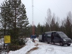 Windhunter: Windmessmast in Finnland, Eis und Schnee 