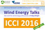ICCI 2016: Wind Energy Talks