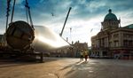 Wind energy as a piece of art: ALE transports Siemens rotor blade across Hull