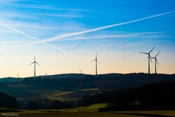Interkommunaler Windpark Lahn-Dill-Bergland. Foto: David Balser
