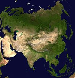 Asia (Image: NASA)
