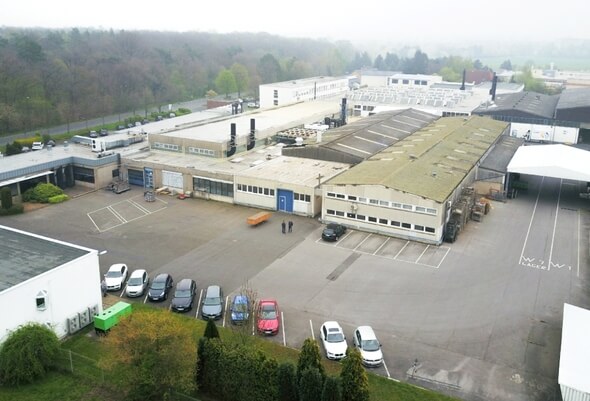 The main AHC plant at Kerpen photographed from the air (Photo: AHC)