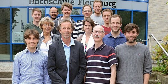   Das WETI-Team freut sich über die Aufnahme in die European Academy of Wind Energy (Foto: Kristof Gatermann)