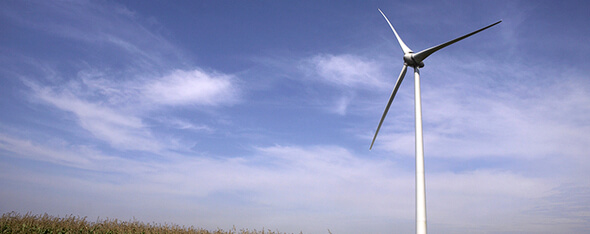 Wind turbine in Ripley Wind Farm (Ontario, Canada)