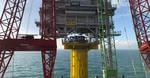 Topside of Offshore Substation for RENTEL Wind Farm Installed