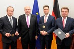 Peter Altmaier tritt Amt als Bundesminister für Wirtschaft und Energie an 