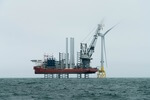 Vattenfall errichtet erste 8,8-MW-Windenergieanlage in Offshore-Windpark vor Schottland