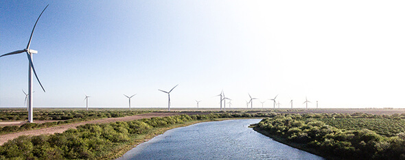 San Roman was the first ACCIONA Wind Farm in Texas (Image: Acciona)