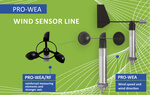 PRO-WEA Wind Sensor Line: Ultra robust und sturmbeständig