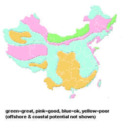 CHINA&#039;S WIND POWER POTENTIAL