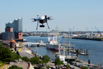 Hamburg wird EU-Modellregion für Drohnen